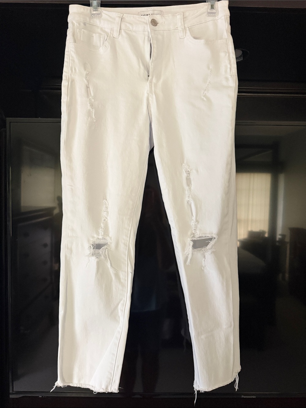 White Distressed Women’s Jeans